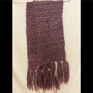 Super soft handmade scarf lavender